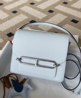 에르메스 룰리스18 린넨블루 은장 에버컬러